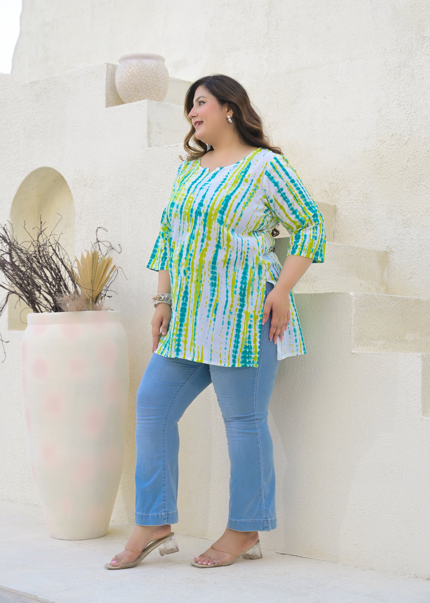 Tie-Dye Tunic Top