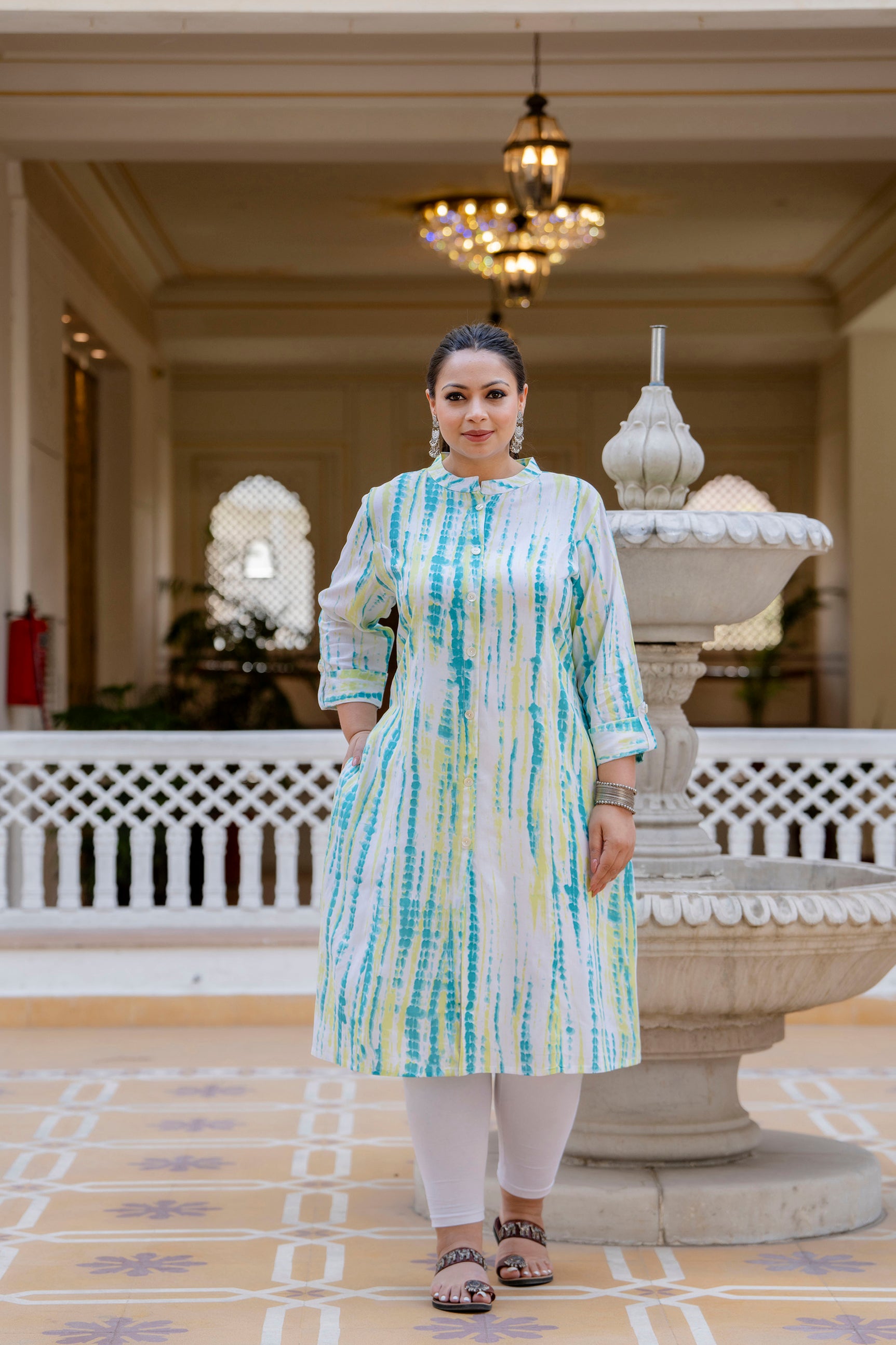 Buy Princess Cut 'A' Line Plus Size Kurti For Women – Lee Moda