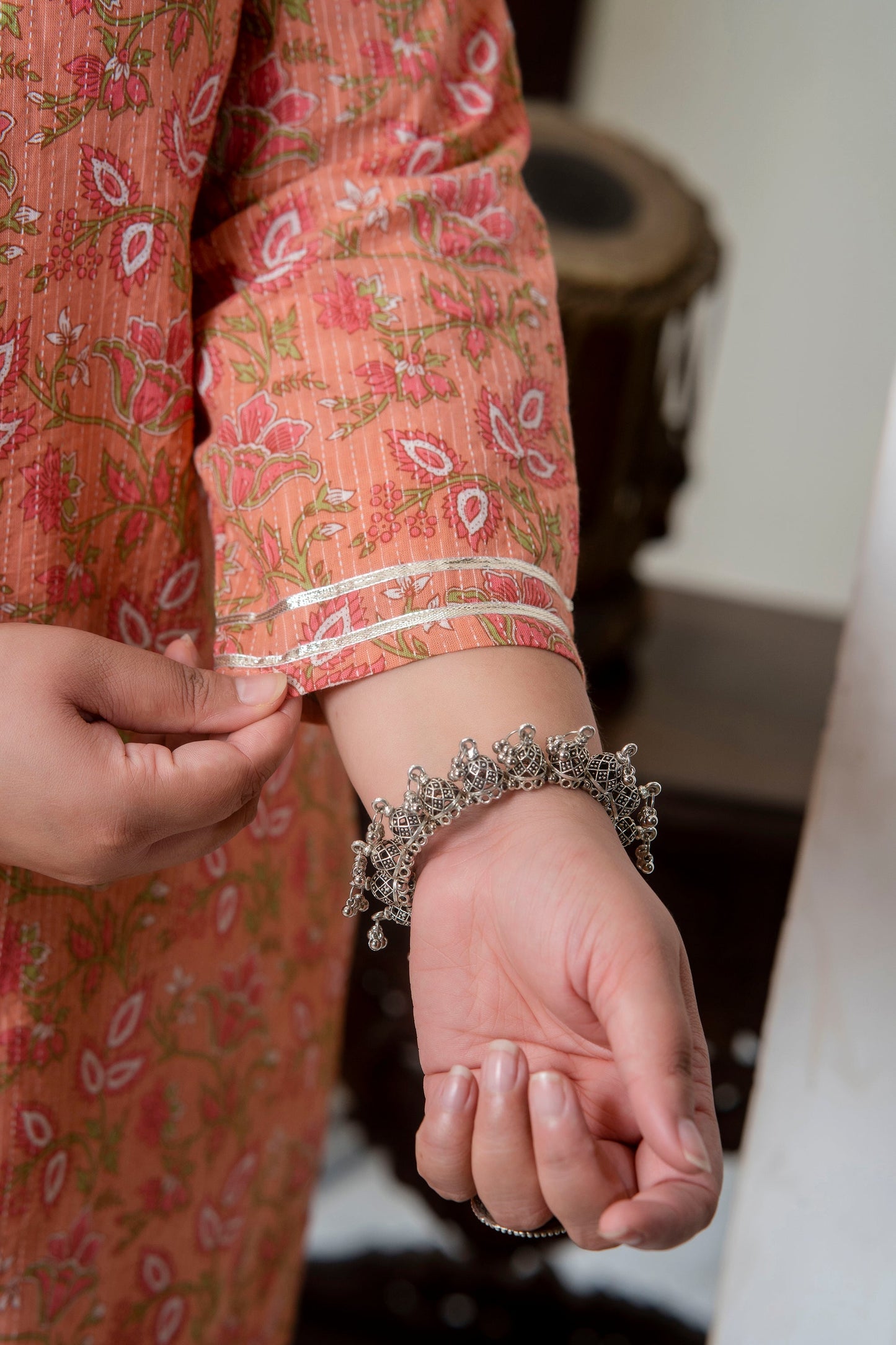 Gajari Cotton Straight Kurti With Pant Set