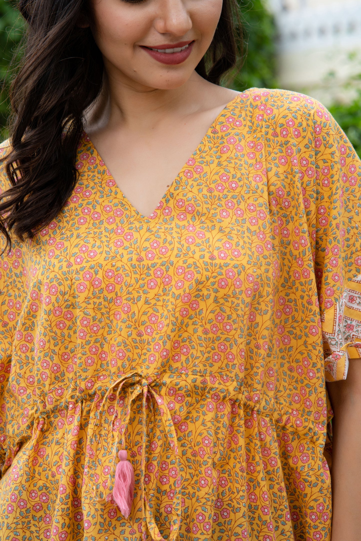 Short Cotton Kaftan
