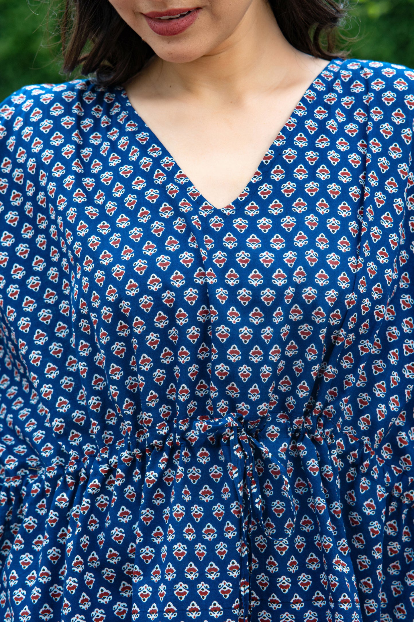 Women's Short Cotton Kaftan
