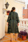 Royal Green Front Slit Princess Cut 'A' Line Kurta