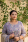 Light purple Printed Kurta pant Dupatta Set