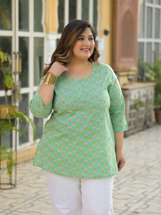 Rama Printed Pure Cotton Top
