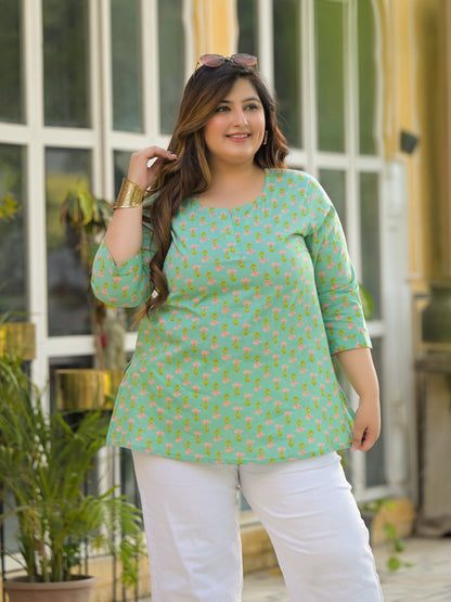 Rama Printed Pure Cotton Top