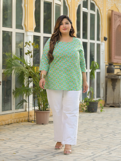 Rama Printed Pure Cotton Top