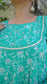 Sea Green Embroidered Anarkali Kurta Dupatta Set