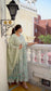 Beige Embroidered Anarkali Kurta & Dupatta Set (Pure Cotton)