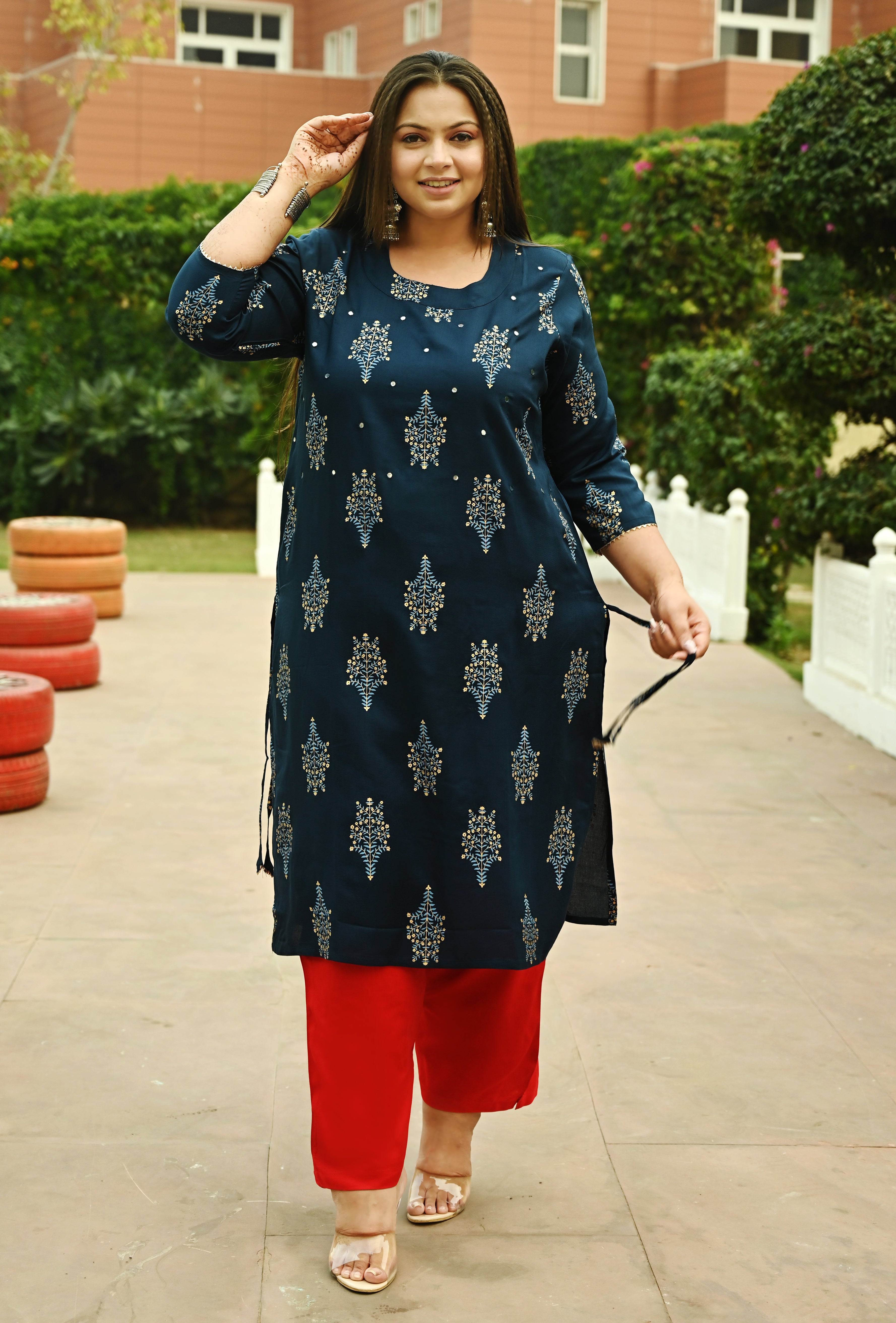 Jabong plus clearance size kurtis