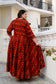 Maroon Plus Size Anarkali Kurti With Hand Work