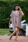 Women's Printed Short Cotton Kaftan