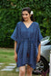 Women's Short Cotton Kaftan
